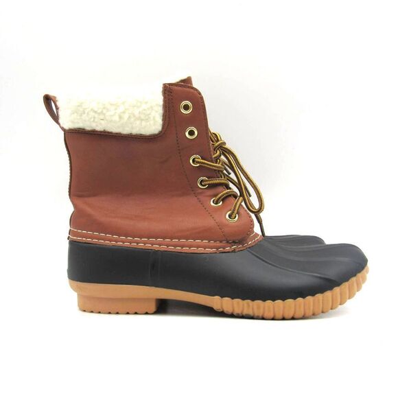 MIA Matthew Faux Shearling Duck Boots SZ 8 - Picture 1 of 7